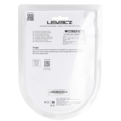 Levelz Stimulateur de prostate Single Ripple 9 x 3.6cm